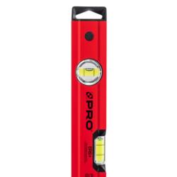 Poziomnica PRO600 aluminiowa czerwona 40cm PRO 3-01-01-A1-040