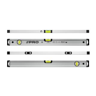 Poziomnica PRO600 anodowana z magnesami 60cm PRO 3-01-01-A6-060 Poziomnica PRO600 anodowana z magnesami 60cm PRO 3-01-01-A6-060