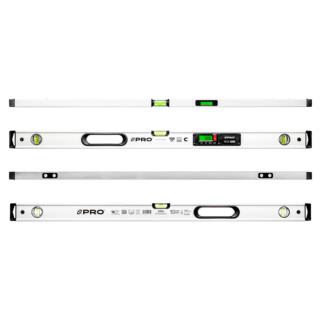 Poziomnica cyfrowa PRO900 Digital M 100 biała z magnesami z pokrowcem Poziomnica cyfrowa PRO900 Digital M 100 biała z magnesami z pokrowcem