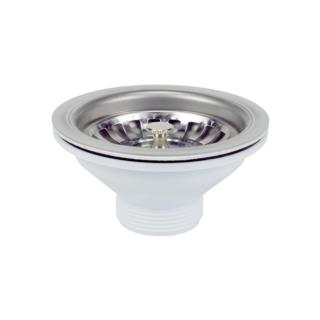Spust syfonu zlewu 90mm metalowe sitko Tycner 2664