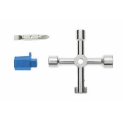 Klucz uniwersalny do szafek 6 końcówek Högert Technik HT1W760