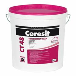Farba silikonowa CT48 baza transparentna 15L Ceresit 24szt/pal