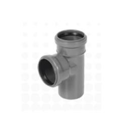 Trójnik kanalizacyjny PCV 75/75mm 45° Tycner 216