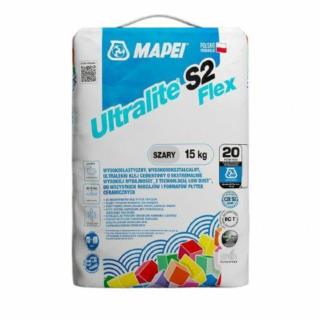 Zaprawa klejowa szara Ultralite S2 15kg Mapei