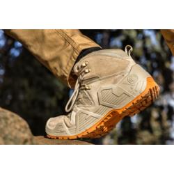 Trzewiki trekkingowe beżowe zamsz Oxford (40) Lahti Pro L3012640