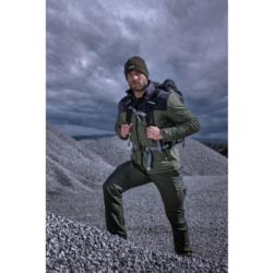 Kurtka zimowa ocieplana zielono-czarna 3w1 z odpinaną podpinką 2XL Lahti Pro L4093905 Kurtka zimowa ocieplana zielono-czarna 3w1 z odpinaną podpinką 2XL Lahti Pro L4093905