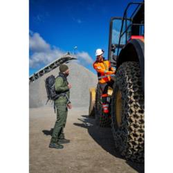 Kurtka zimowa ocieplana zielono-czarna 3w1 z odpinaną podpinką 3XL Lahti Pro L4093906