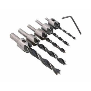 Wiertła do konfirmatów 4-10mm Faster Tools 2534 5szt/op