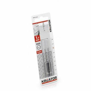 Wiertła do metalu HSS HEX 6x114mm Kreator KRT011307 2szt/op