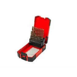 Zestaw wierteł kobaltowych HSS CO 1-10x0,5mm Pro PRO-WZ010 19szt/op