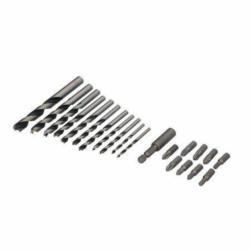 Zestaw wierteł do drewna z bitami Faster Tools 6216 21szt/op