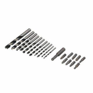 Zestaw wierteł do drewna z bitami Faster Tools 6216 21szt/op