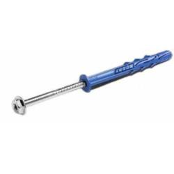 Kołek ramowy z kołnierzem z ocynkowanym wkrętem z łbem heksagonalnym R-FF1 10x100 mm - etykieta - 1 szt. RAWLPLUG