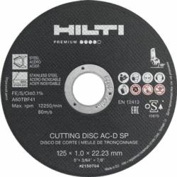 Tarcza do cięcia stali AC-D SPX 125x1.0 Hilti