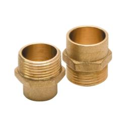 Nypel mosiężny gwintowany 18x3/4" Tycner 9031/K