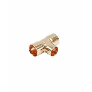 Trójnik miedziany CU redukcyjny 22x18x22mm Tycner 2031/K