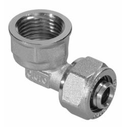 Kolano nakrętne PEX z gwintem wewnętrznym 20x3/4" Duro D/S-ZS-KGW20X3/4