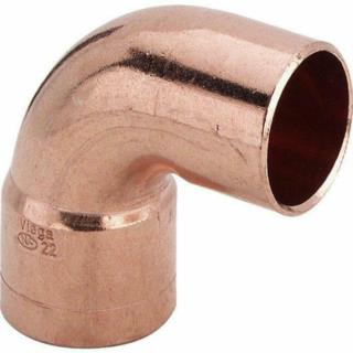Kolano miedziane CU 22mm/90° 1K Viega 100 933