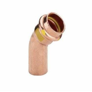 Kolano miedziane CU do gazu 22mm/45° 1K Viega 345 693