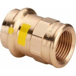 Mufa miedziana CU zaprasowywana 22x1" GW Viega 435 158