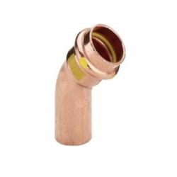 Kolano miedziane CU do gazu 15mm/45° 1K Viega 345 679