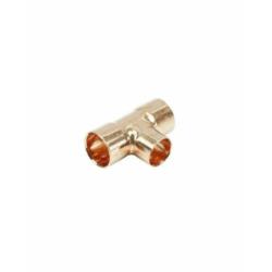 Trójnik miedziany CU redukcyjny 18x15x18mm Tycner 2039/K