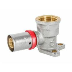 Kolano naścienne zaprasowywane 16x1/2" Diamond