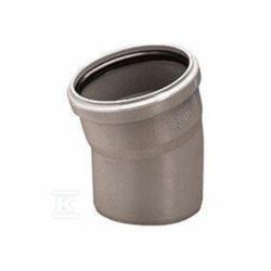 Kolano kanalizacyjne PCV 110mm/22° Wavin 3041452