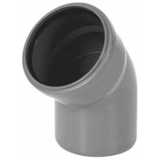 Kolano kanalizacyjne PCV 110mm/45° Tycner 197