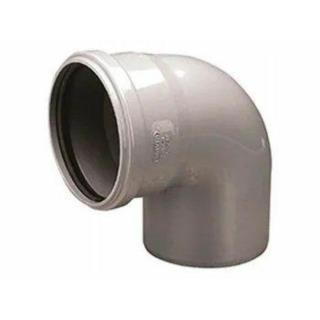 Kolano kanalizacyjne PCV 75mm/88° Wavin 3033770
