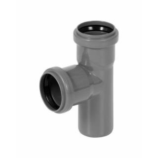 Trójnik kanalizacyjny PCV 50/50mm 45° Tycner 079