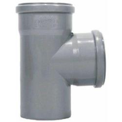 Trójnik kanalizacyjny PCV 110/75mm 67°