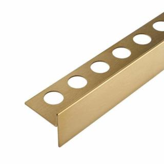 Listwa spadkowa do odpływu liniowego 120cm prawa złota Balneo