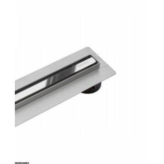 Odpływ liniowy Slim & Low ProLine Inox 80cm chrom Balneo