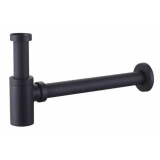 Półsyfon walcowy mosiężny czarny 1 1/4"x32mm Crudo CR-PUWM-32-CZ Półsyfon walcowy mosiężny czarny 1 1/4"x32mm Crudo CR-PUWM-32-CZ