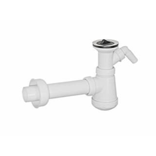 Półsyfon zlewozmywakowy 1 1/2"x40mm Crudo CR-Z-P-1KZX40 Półsyfon zlewozmywakowy 1 1/2"x40mm Crudo CR-Z-P-1KZX40