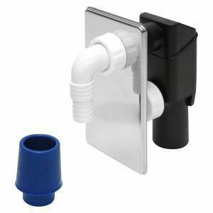 Syfon do pralki podtynkowy chrom 40mm Tycner 520