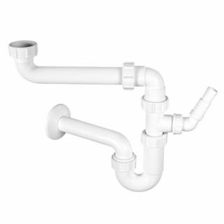 Syfon umywalkowy rurowy 5/4"x32 bez spustu McALPINE HC4PFf-32