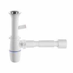 SYFON ZLEWU 1-KROT. Z PRZEL.+PRALKA