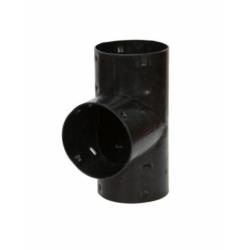 Trójnik drenarski 100/100mm 90° czarny Drewplast