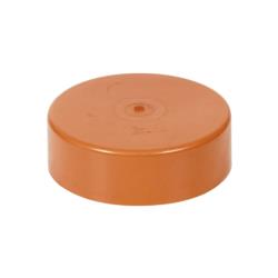 Zaślepka kanalizacyjna PCV 110mm oranż Tycner 731
