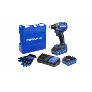 Zakrętarka udarowa 18V 315 Nm RawlWRENCH, 2 akumulatory 5.0Ah ładowarka 6,5 A walizka RAWLCASE