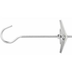 SPO Metalowy kołek rozkładany M4x75mm z hakiem - opakowanie kartonowe - 50 szt. KOELNER