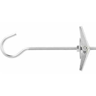 SPO Metalowy kołek rozkładany M4x75mm z hakiem - opakowanie kartonowe - 50 szt. KOELNER