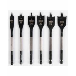 Komplet WIERTEŁ PIOROWYCH DO DREWNA 6SZT. MN-61-756 Modeco Expert MN-61-756