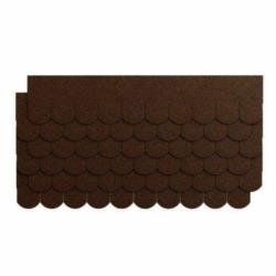 Nexler gont bitumiczny  800 KARPIÓWKA BRĄZ - ETA 3 m2