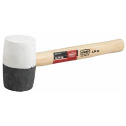 Młotek gumowy 340g trzonek drewniany Modeco Expert MN-31-212