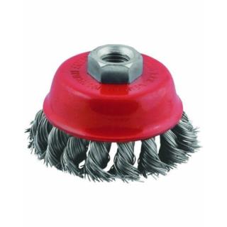 Szczotka doczołowa 100mm do szlifierki kątowej Modeco Expert