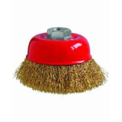 Szczotka doczołowa 100mm do szlifierki kątowej Modeco Expert