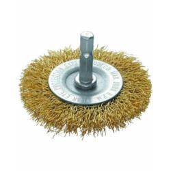 Szczotka tarczowa z trzpieniem 100mm do wiertarki Modeco Expert